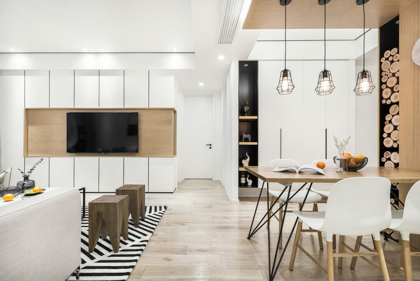 196平軟裝北歐風格裝修效果圖 196平軟裝北歐風格裝修效果圖