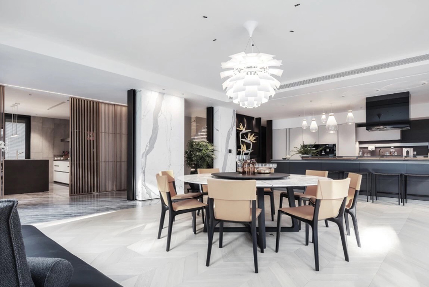 125㎡新中式風(fēng)格裝修效果圖 125㎡新中式風(fēng)格裝修效果圖