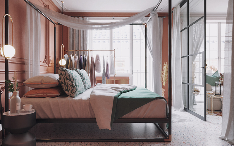 大連裝修公司窗簾的軟裝怎樣搭配？